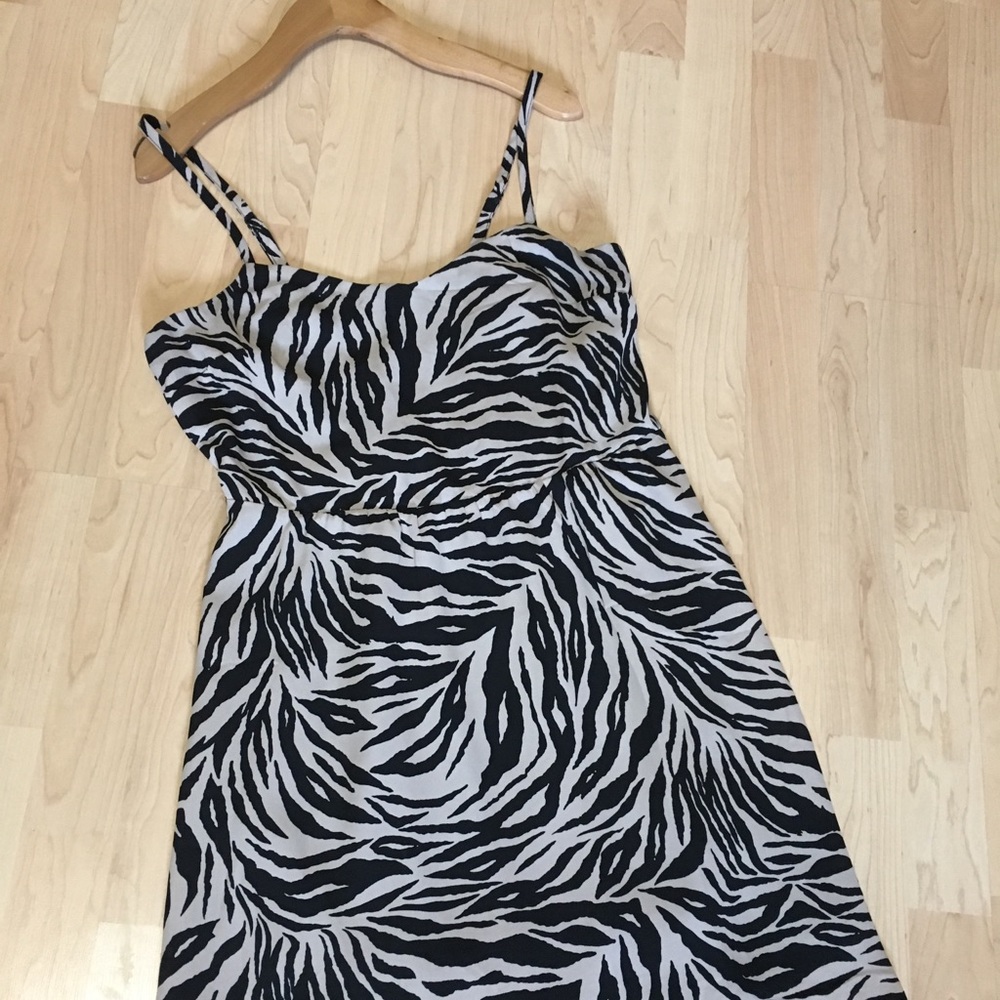 Tiger stripe mini dress 🐯